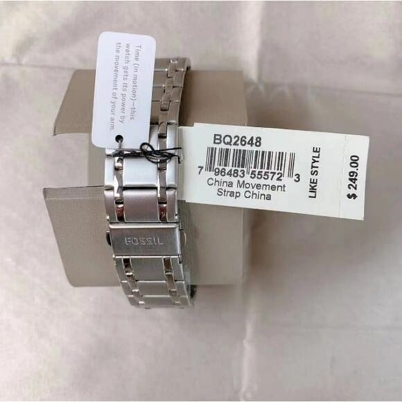 Fossil BQ2648 Fenmore Automatic Stainless Steel Watch - Picture 4 of 8